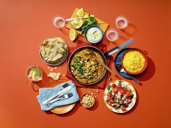 Ar gatavajām mērcēm gan Indijas garšas līdzsvars, gan ātra maltīte