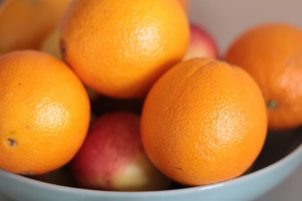 Apelsīni ziemā mūsu galdā